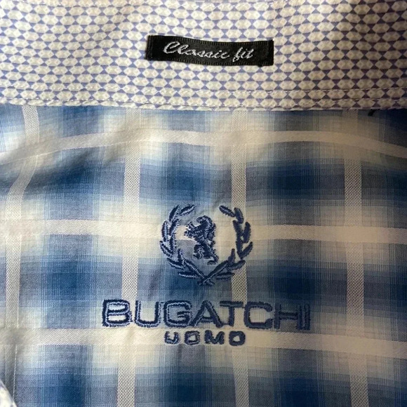 Bugatchi Uomo | Classic Fit Dress Shirt - Picture 4 of 10